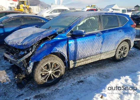 2021 Honda Cr-V Awd Ex-L z USA, uszkodzony, nr VIN 7FARW2H84ME019125